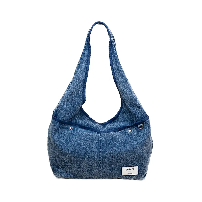 Vintage Jeans-Einkaufstasche