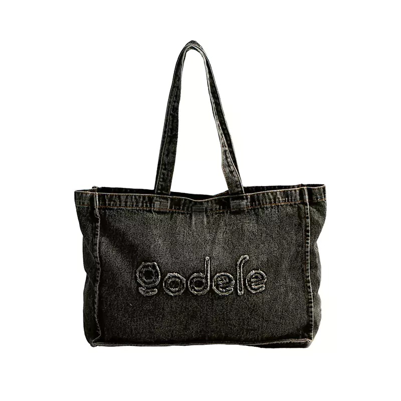Tasche aus gewaschenem Denim