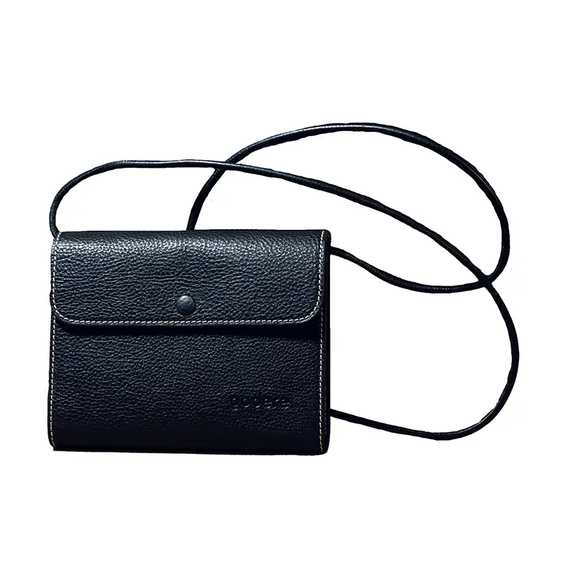 Damen-Handtasche aus echtem Leder mit Litschi-Maserung